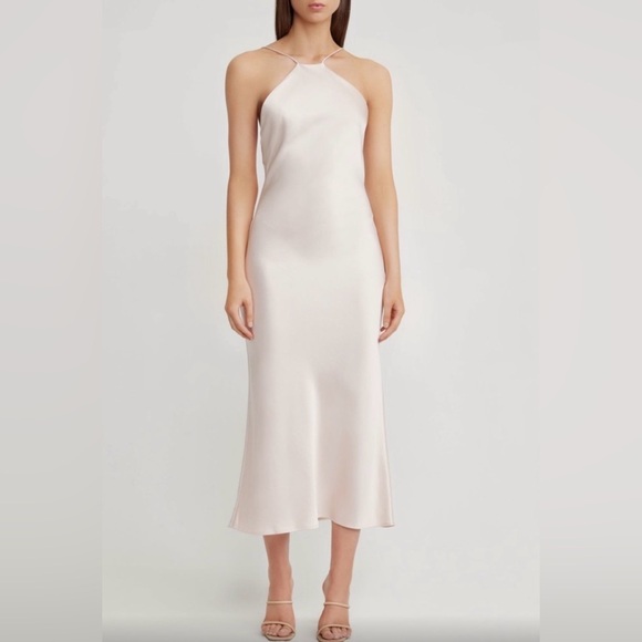 Significant Other Dresses & Skirts - Significant Other Vienna Satin Dress Rose Pink